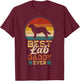 Best Lab Daddy Ever, Father's Day, Labrador Retriever Dad T-Shirt - T-Shirt | Maroon