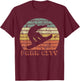 Park City Utah Snowboard Retro Sunset Vintage T-Shirt - T-Shirt | Maroon