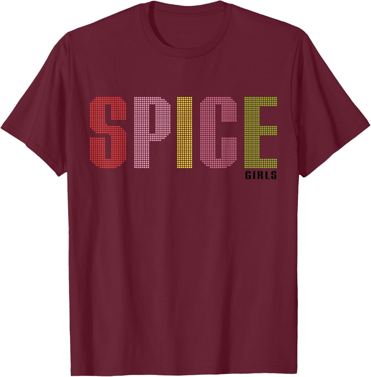 Official Spice Girls T-Shirt - T-Shirt | Maroon