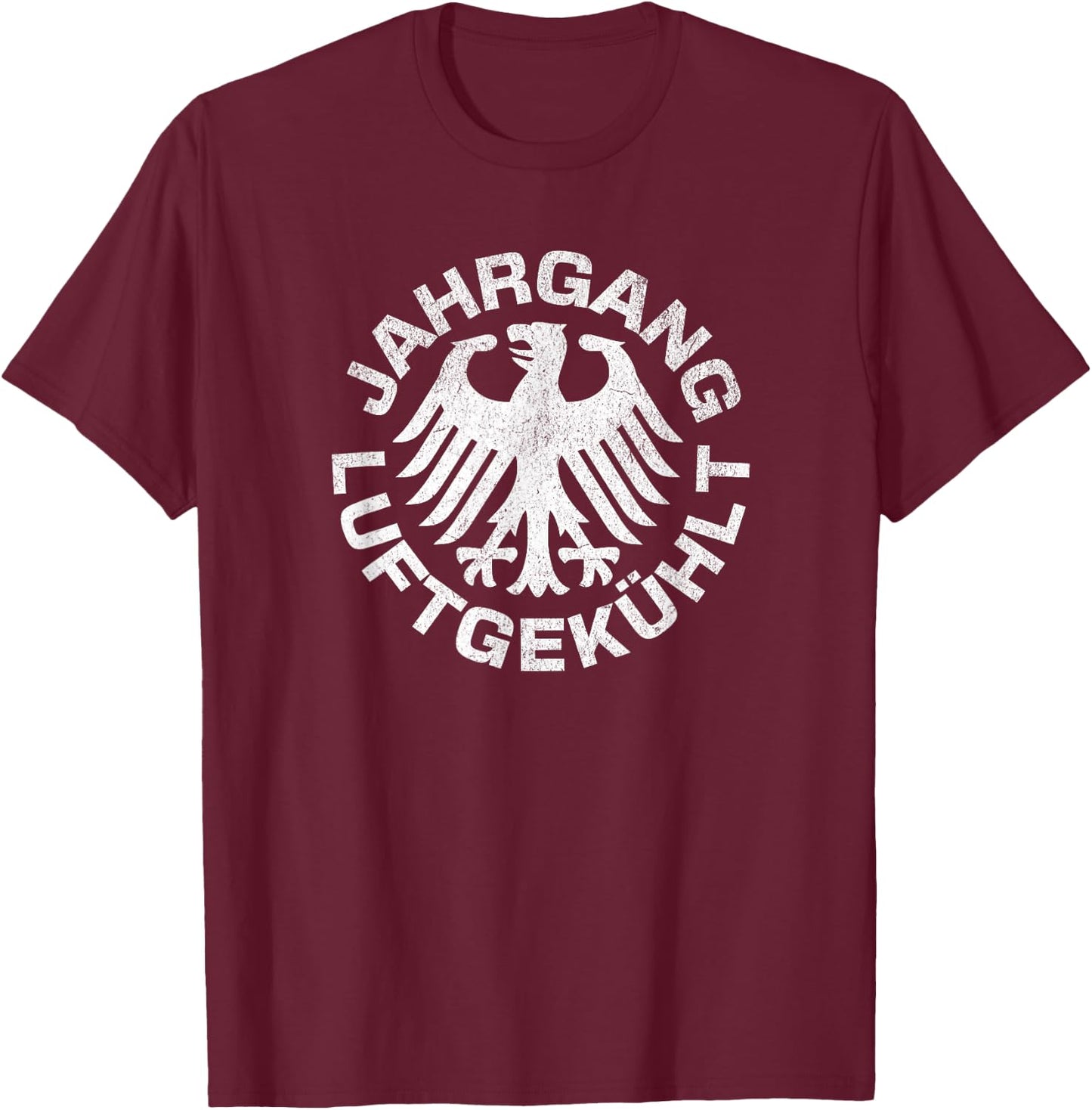 Classic Car Vintage Air-Cooled German Motorsport Racing T-Shirt - T-Shirt | Maroon