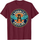 Retro Vintage Gas Station Advanced Gasoline Motor Oil Car T-Shirt - T-Shirt | Maroon