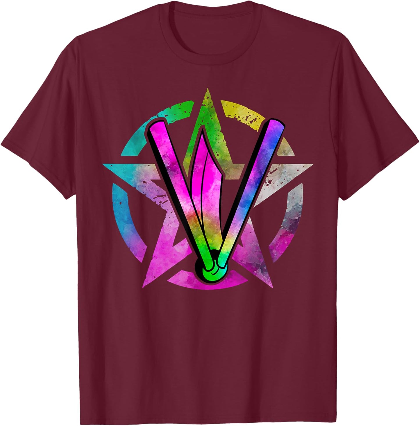 Butterfly Knife Balisong Quote T-Shirt - T-Shirt | Maroon