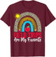 Field Trips Are My Favorite, School Field Trip Day, Rainbow T-Shirt - T-Shirt | Maroon