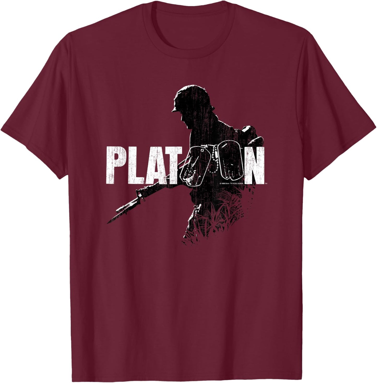 Platoon Shadow of War T-Shirt - T-Shirt | Maroon