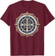 Catholic Saint Benedict Medal T-Shirt - T-Shirt | Maroon
