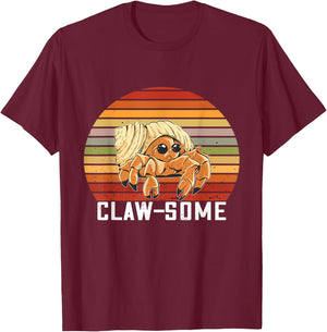Hermit Crab Retro Awesome Claw Sea Animals Hermit Crab Lover T-Shirt - T-Shirt | Maroon