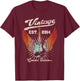 Vintage 2014 Limited Edition Musician Guitar Lovers Birthday T-Shirt - T-Shirt | Maroon