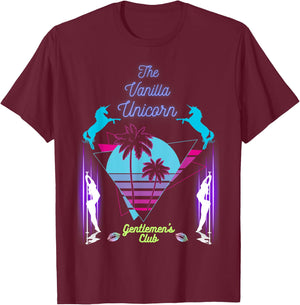 The Vanilla Unicorn T-Shirt - T-Shirt | Maroon