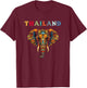 Elephant Thailand T-Shirt - T-Shirt | Maroon