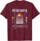 Nickelback VHS Those Days T-Shirt - T-Shirt | Maroon