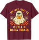 You Can't Scare Me I'm a School Social Worker Halloween T-Shirt - T-Shirt | Maroon