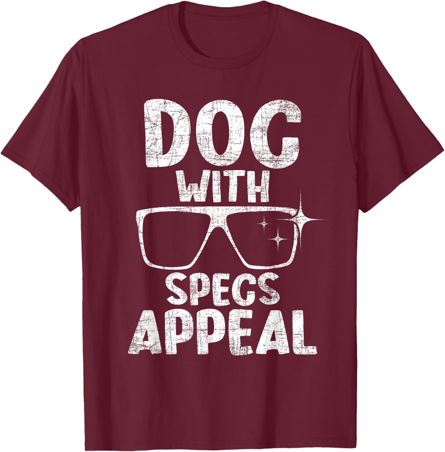 Doc with Specs Appeal - Optometrist Ophthalmic Opticians T-Shirt - T-Shirt | Maroon