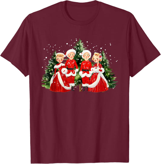 This Is My Christmas Movie Watching Shirt Retro Nutcracker T-Shirt - T-Shirt | Maroon