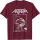 Anthrax – Sound Of White Navy T-Shirt - T-Shirt | Maroon