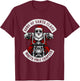 Sons Of Santa Claus North Pole Chapter Christmas T-Shirt - T-Shirt | Maroon