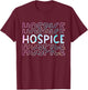 Cute Tie Dye Hospice Nurse Life Hospice Squad T-Shirt - T-Shirt | Maroon