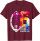 Kids 6 YEARS OF BEING AWESOME FOOTBALL 6TH BIRTHDAY T-Shirt - T-Shirt | Maroon