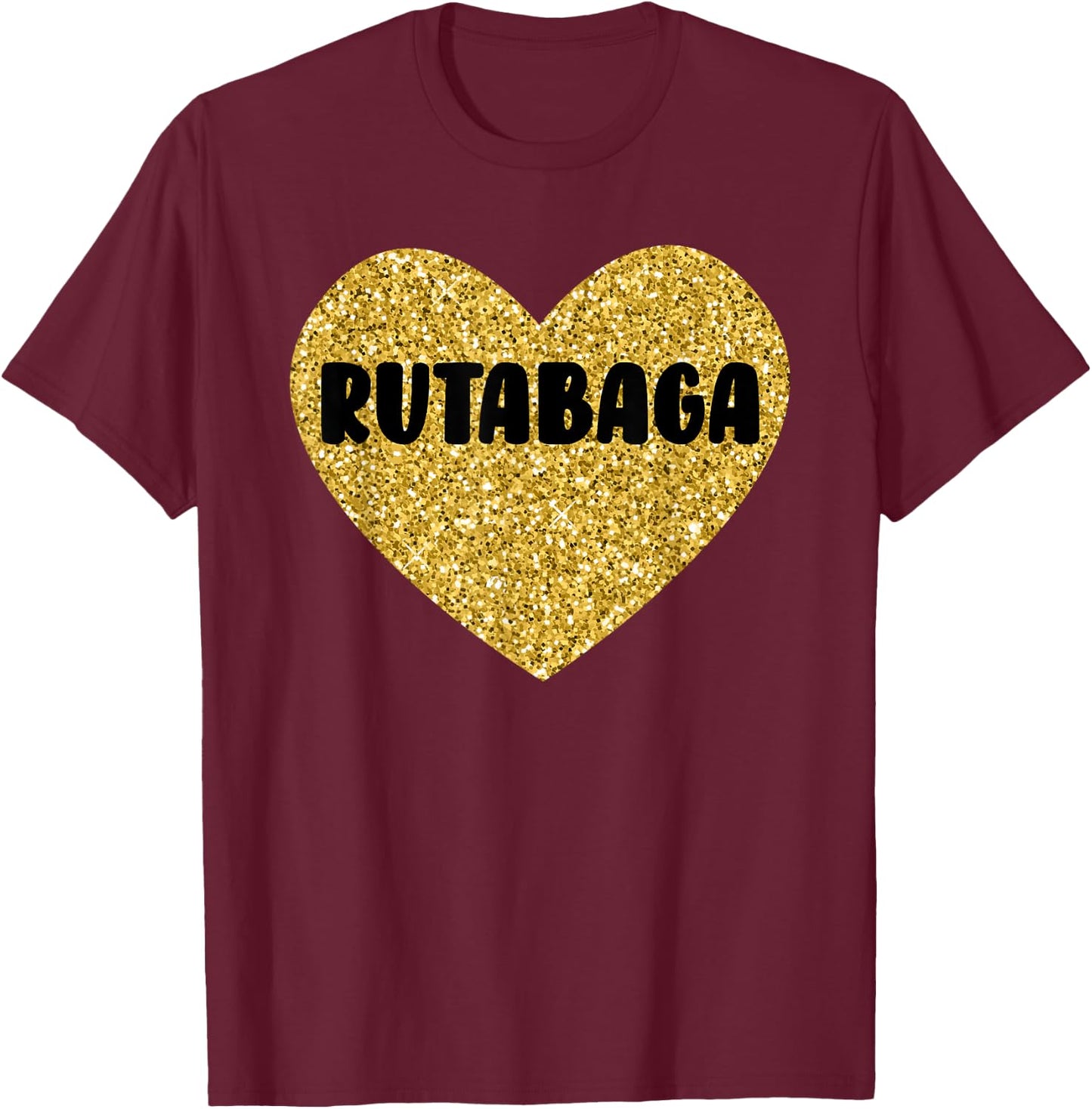 Rutabaga I Love Rutabaga Funny Food T-Shirt - T-Shirt | Maroon