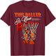 11th Birthday Shirt for Boy Basketball 11 Years Old Kid Gift T-Shirt - T-Shirt | Maroon