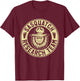 Sasquatch Research Team Bigfoot Vintage Mythical Creature T-Shirt - T-Shirt | Maroon