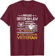 Proud Sister-In-Law Of Patriotic US Army Vietnam Veteran Women T-Shirt - T-Shirt | Maroon