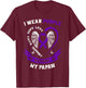In Memory of Papaw Pancreatic Cancer Awareness Family Gifts T-Shirt - T-Shirt | Maroon