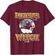 Halloween Bartender Witch | Funny Cute Bartending Women Girl T-Shirt - T-Shirt | Maroon
