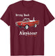Bring Back The Amphicar The Car That Floats T-Shirt - T-Shirt | Maroon