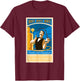 The Polar Express Christmas, Serving Hot, Hot Chocolate T-Shirt - T-Shirt | Maroon