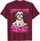 Shih Tzu Hsi Shih dog Pet Dog Breed Best Shih Tzu Mom Women Kids T-Shirt - T-Shirt | Maroon