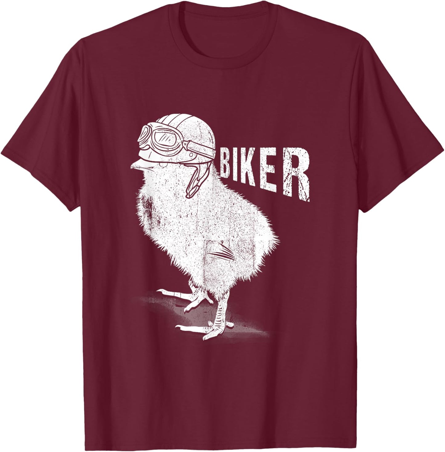 Motorcycle Chicks Biker The Chick Lover Biking Biker Women T-Shirt - T-Shirt | Maroon