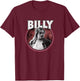 Stranger Things Billy Hargrove Rock Star Retro 80's Icon T-Shirt - T-Shirt | Maroon