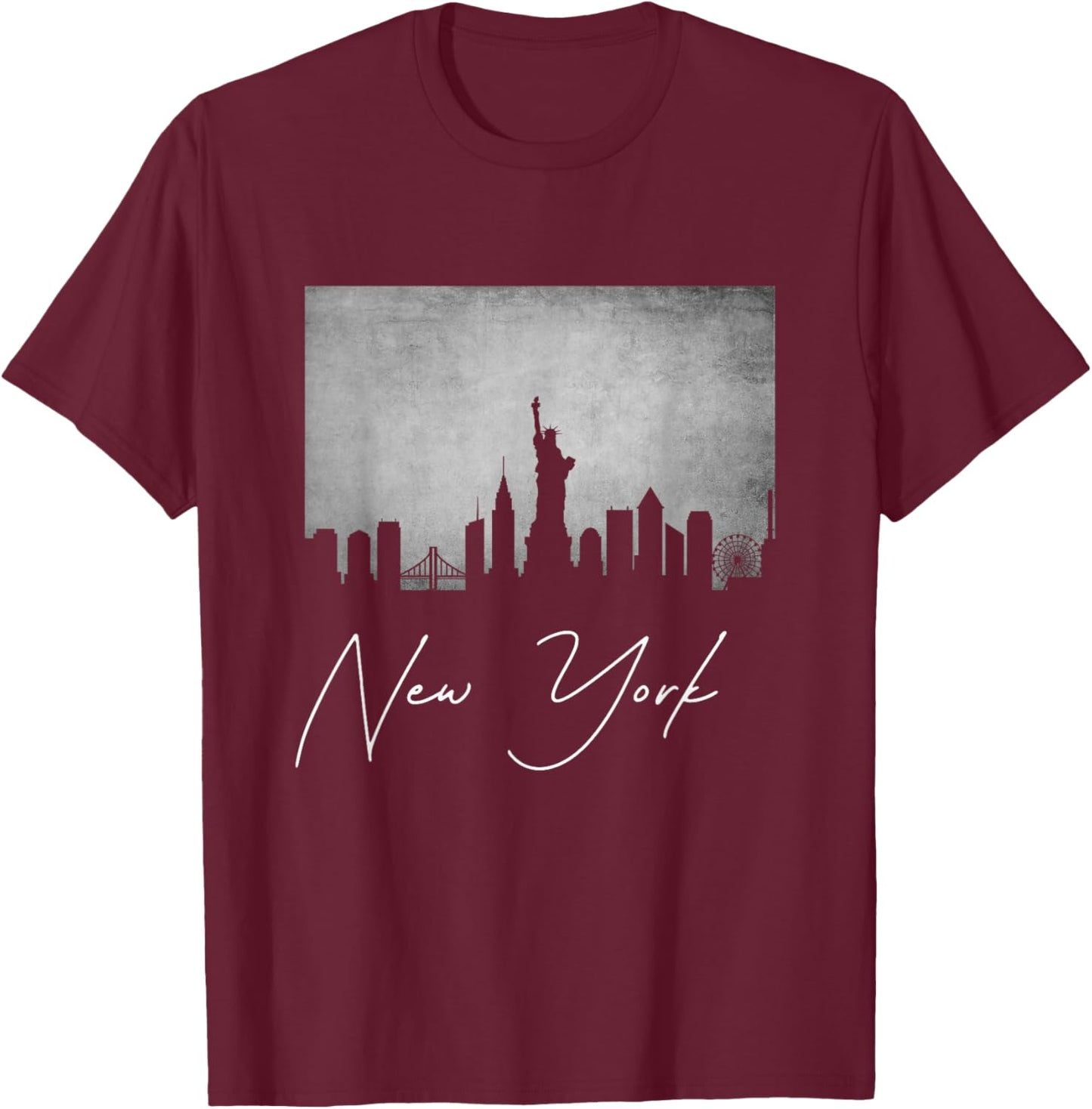 New York T-Shirt - T-Shirt | Maroon