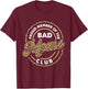 Proud Member Of The Bad Moms Club - Mother's Day Mom Mommy T-Shirt - T-Shirt | Maroon