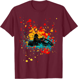 Go Cart Sport T-Shirt - T-Shirt | Maroon