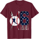 6 Years of Being Awesome Baseball 6th Birthday T-Shirt - T-Shirt | Maroon