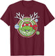 Teenage Mutant Ninja Turtles Christmas Into The Ninja Spirit T-Shirt - T-Shirt | Maroon