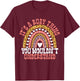 Funny Ruby Name Leopard Funny Ruby Birthday Quote Ruby T-Shirt - T-Shirt | Maroon