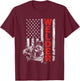 Welder - USA American Welding Worker Metalworking Lover Small T-Shirt - T-Shirt | Maroon