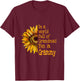 In A World Of Grandmas Be a Grammy Special Grandma T-Shirt - T-Shirt | Maroon