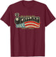Vintage Opryland Vintage 1972 Tennessee USA Flag Women Men T-Shirt - T-Shirt | Maroon