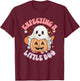 Halloween Pregnancy Mom To Be Expecting Little Boo T-Shirt - T-Shirt | Maroon