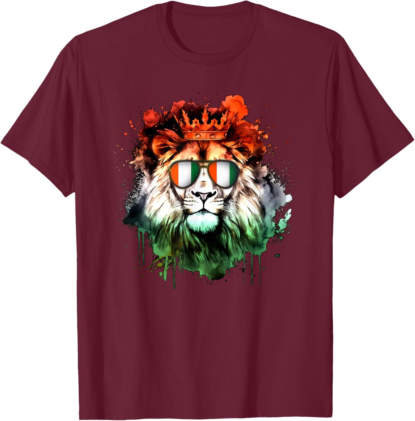 Ivory Coast T-Shirt - T-Shirt | Maroon