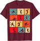 Volleyball Boys Men Youth T-Shirt - T-Shirt | Maroon