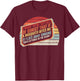 Vintage Retro Christian Mosquito Joke Funny Deluxe T-Shirt - T-Shirt | Maroon
