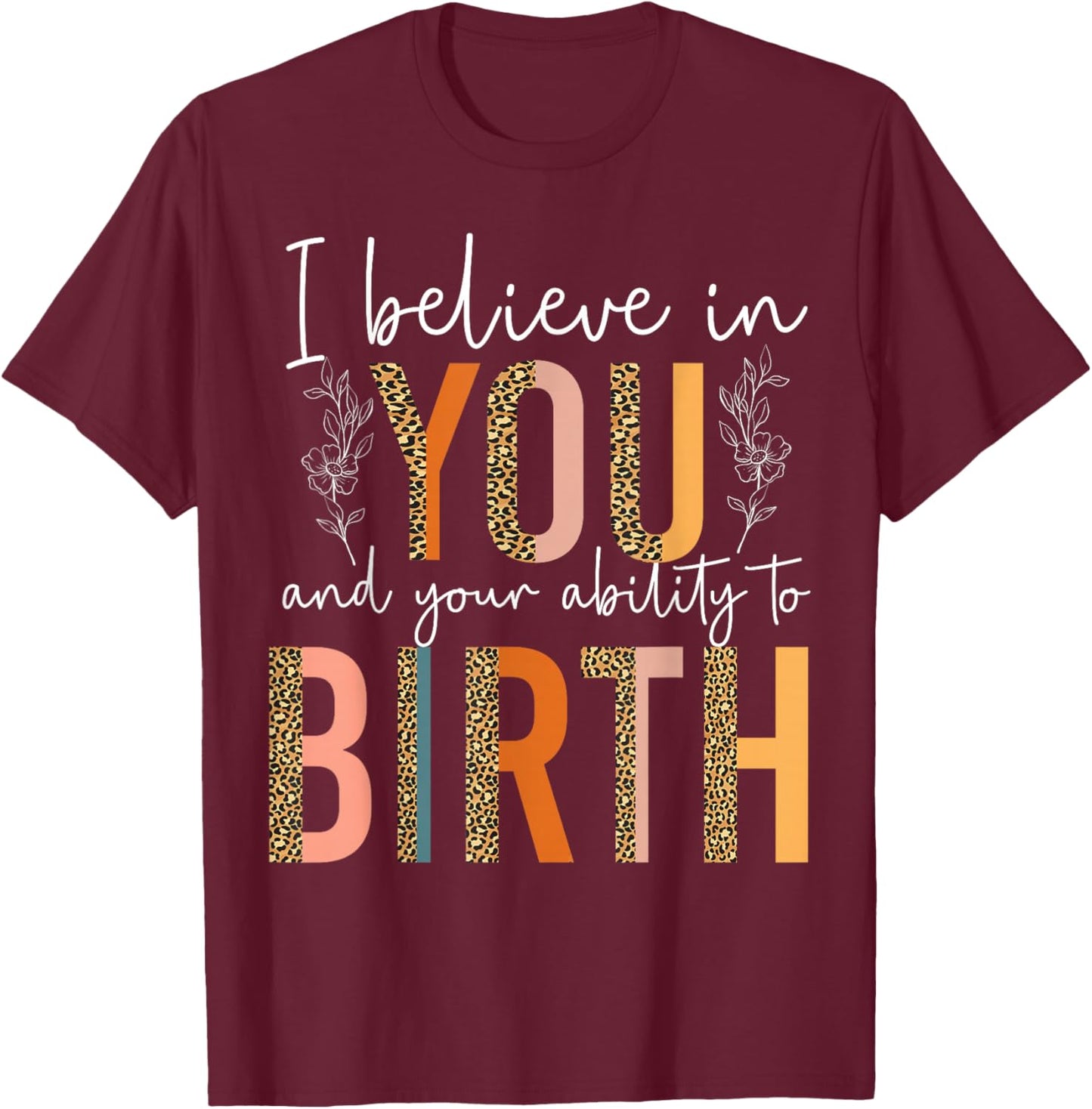 LD Labour And Delivery Nurse Midwife Birth Worker Doula T-Shirt - T-Shirt | Maroon