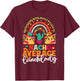 Nacho Average Lunch Lady Cinco De Mayo Mexico Fiesta Rainbow T-Shirt - T-Shirt | Maroon