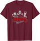Halloween Horror Nights Hollywood Marquee T-Shirt - T-Shirt | Maroon