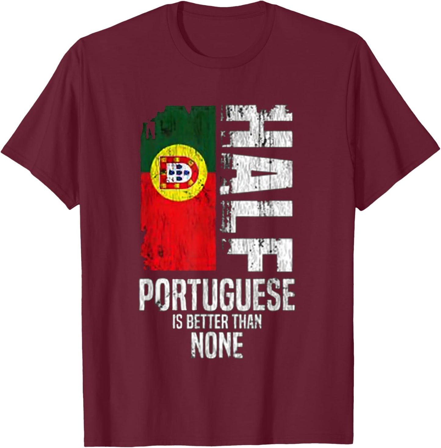 Portugal , Portuguese Clothes, Portugal Shirts Women T-Shirt - T-Shirt | Maroon