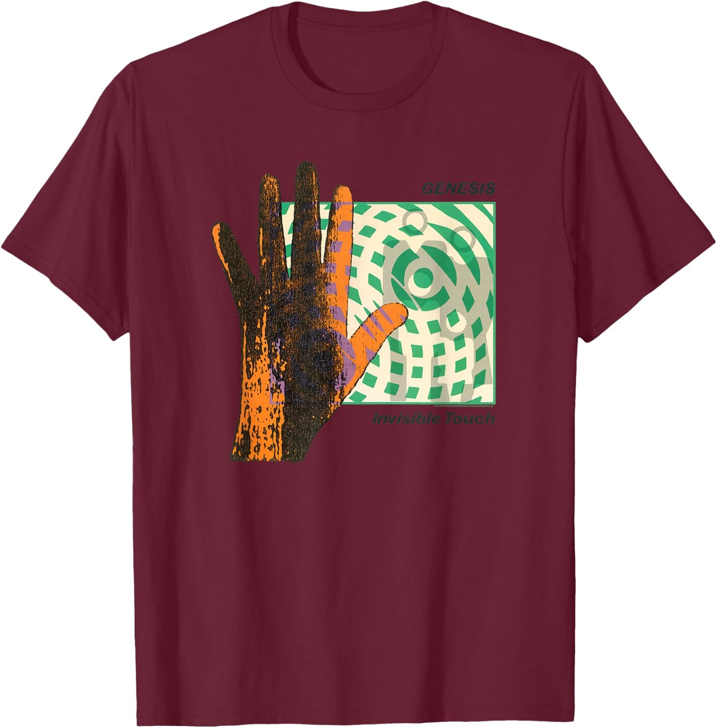 Genesis Invisible Touch T-Shirt - T-Shirt | Maroon